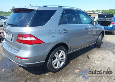 2012 Mercedes-Benz Ml 350 4Matic z USA, uszkodzony, nr VIN 4JGDA5HB4CA001955